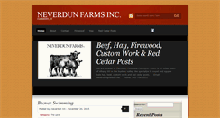 Desktop Screenshot of neverdunfarm.com